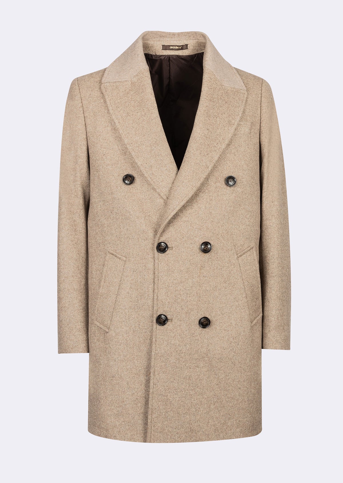 Beige Wool Coat