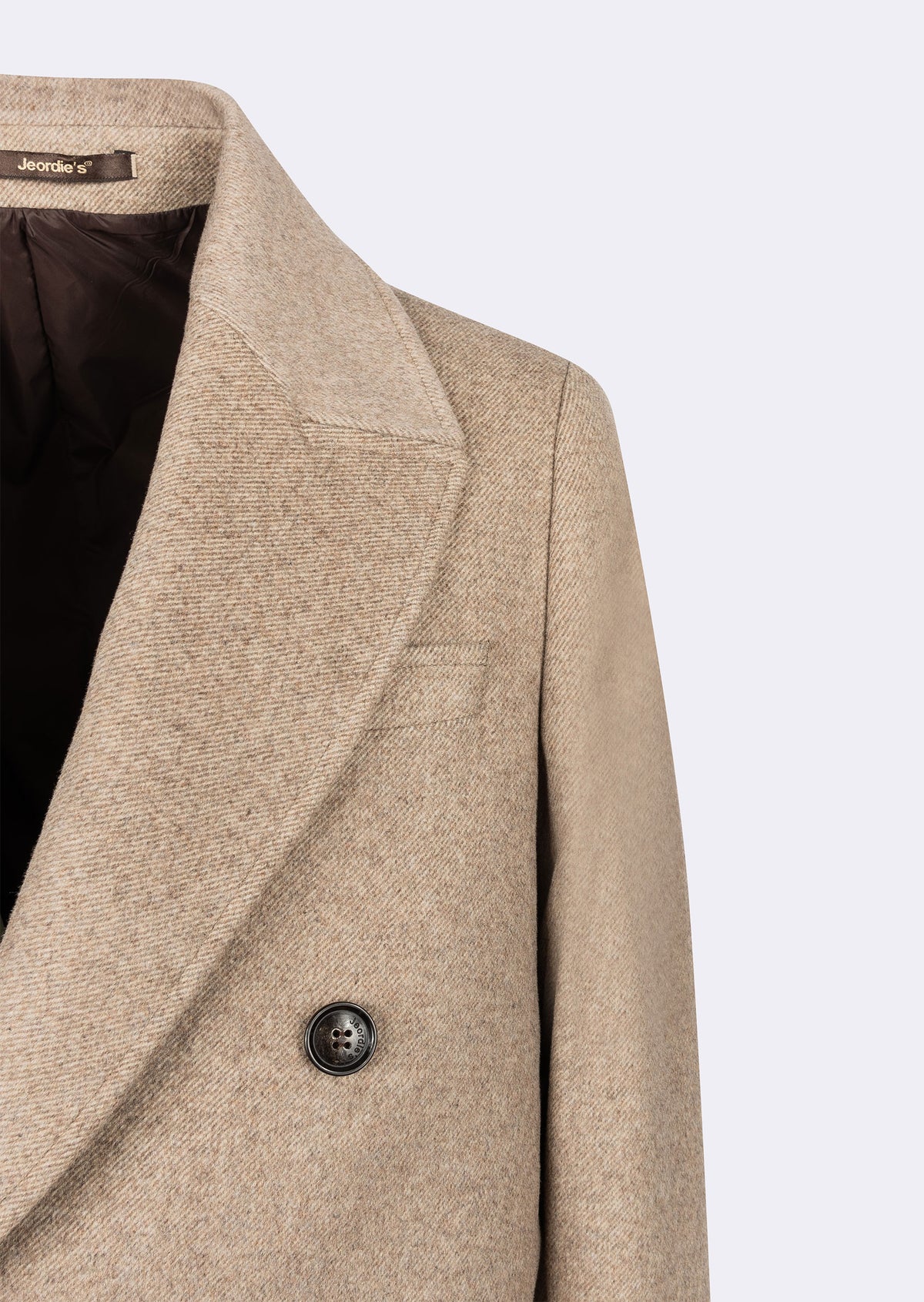 Beige Wool Coat