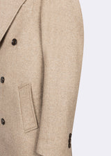 Beige Wool Coat