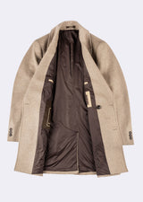 Beige Wool Coat