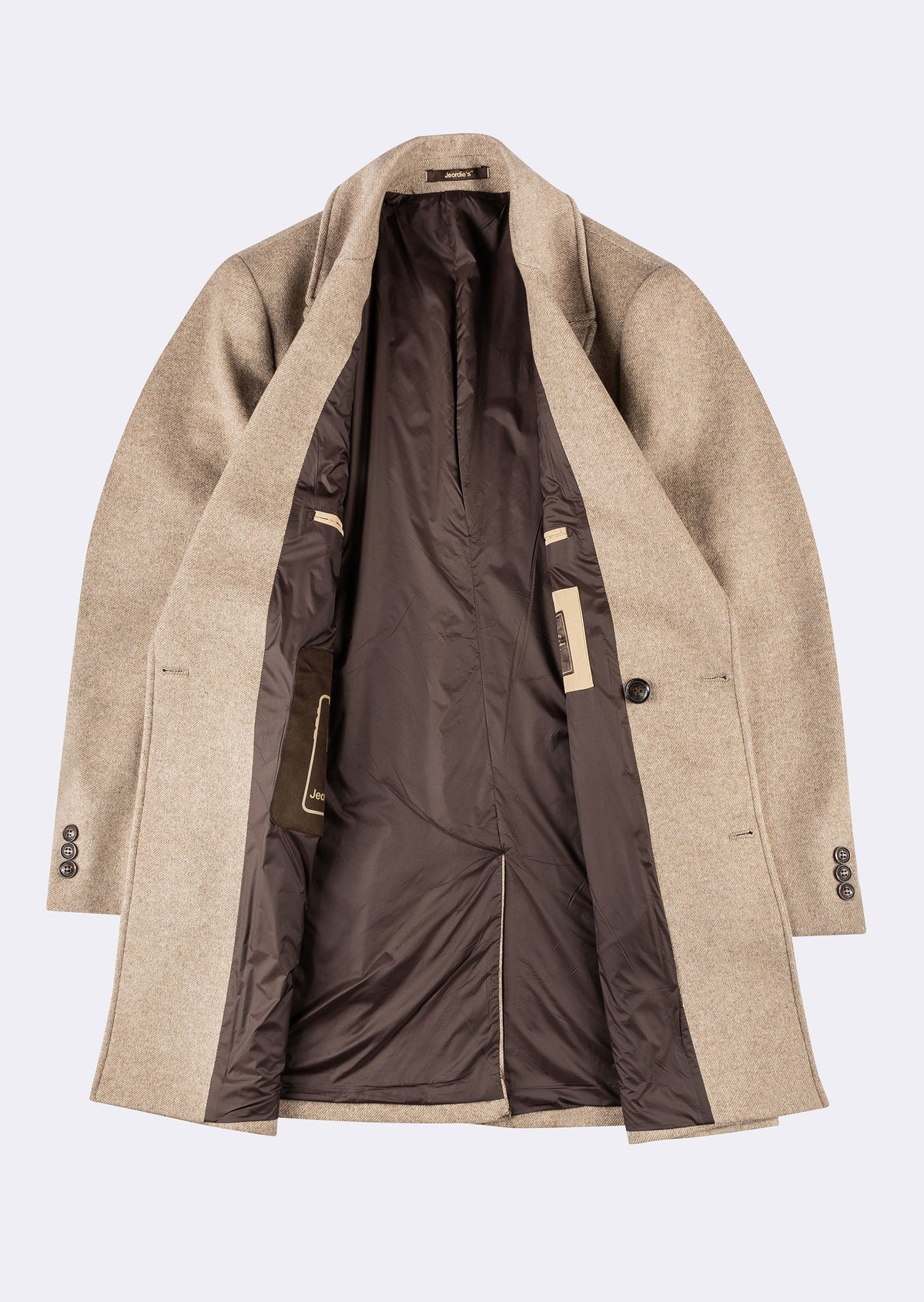 Beige Wool Coat