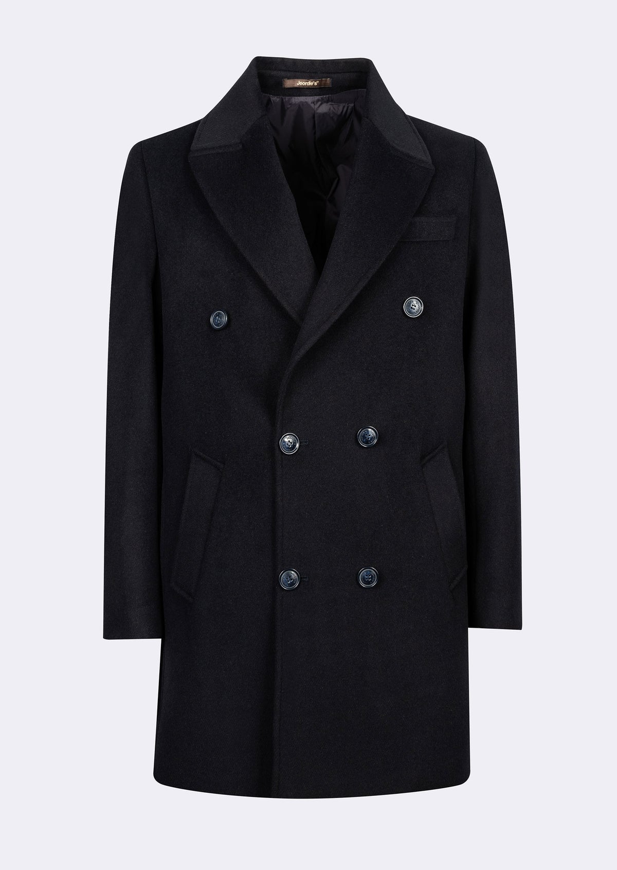 Navy Wool Coat