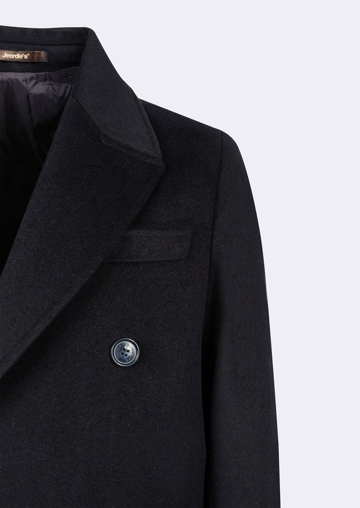 Navy Wool Coat