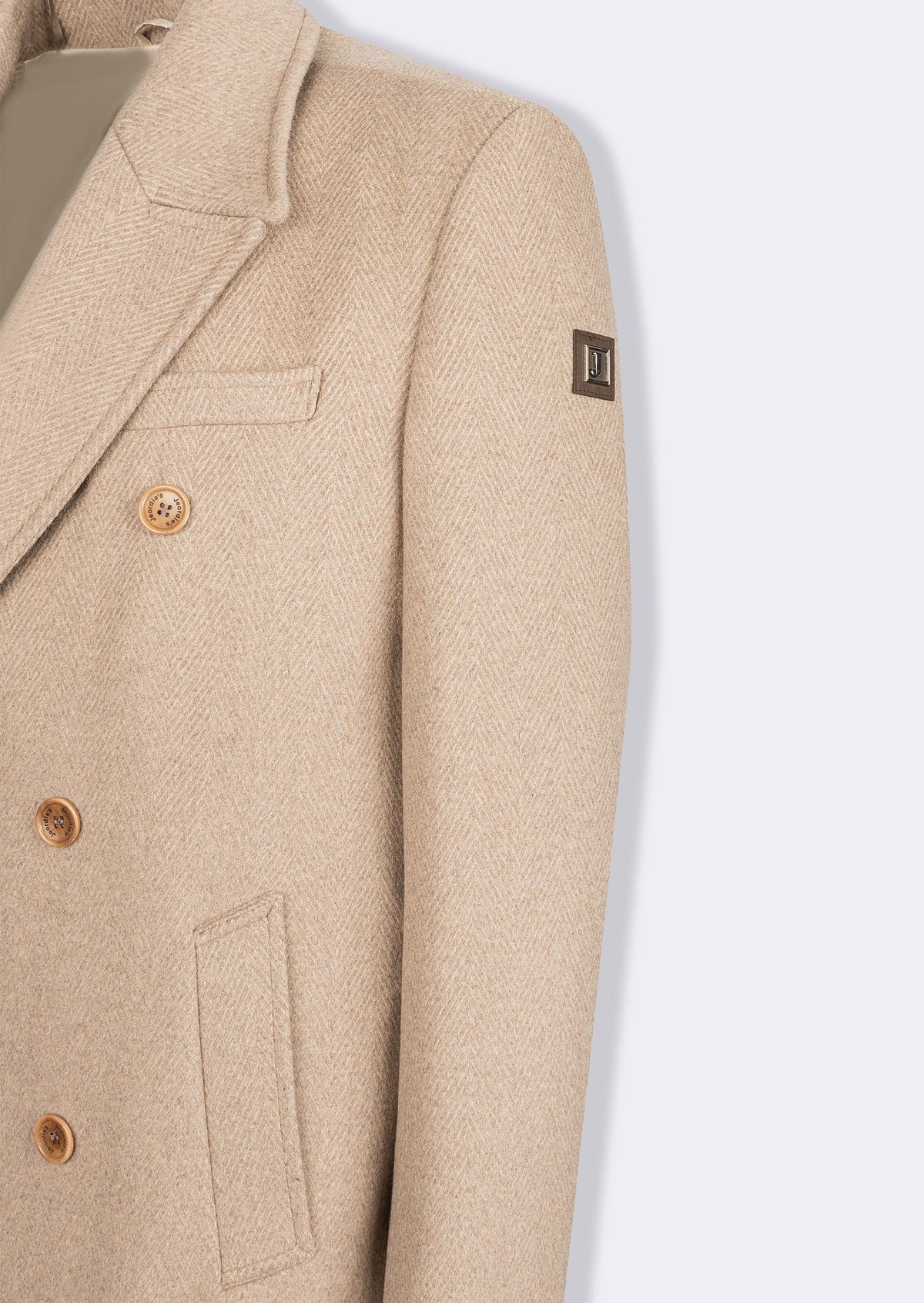 Taupe Wool Coat