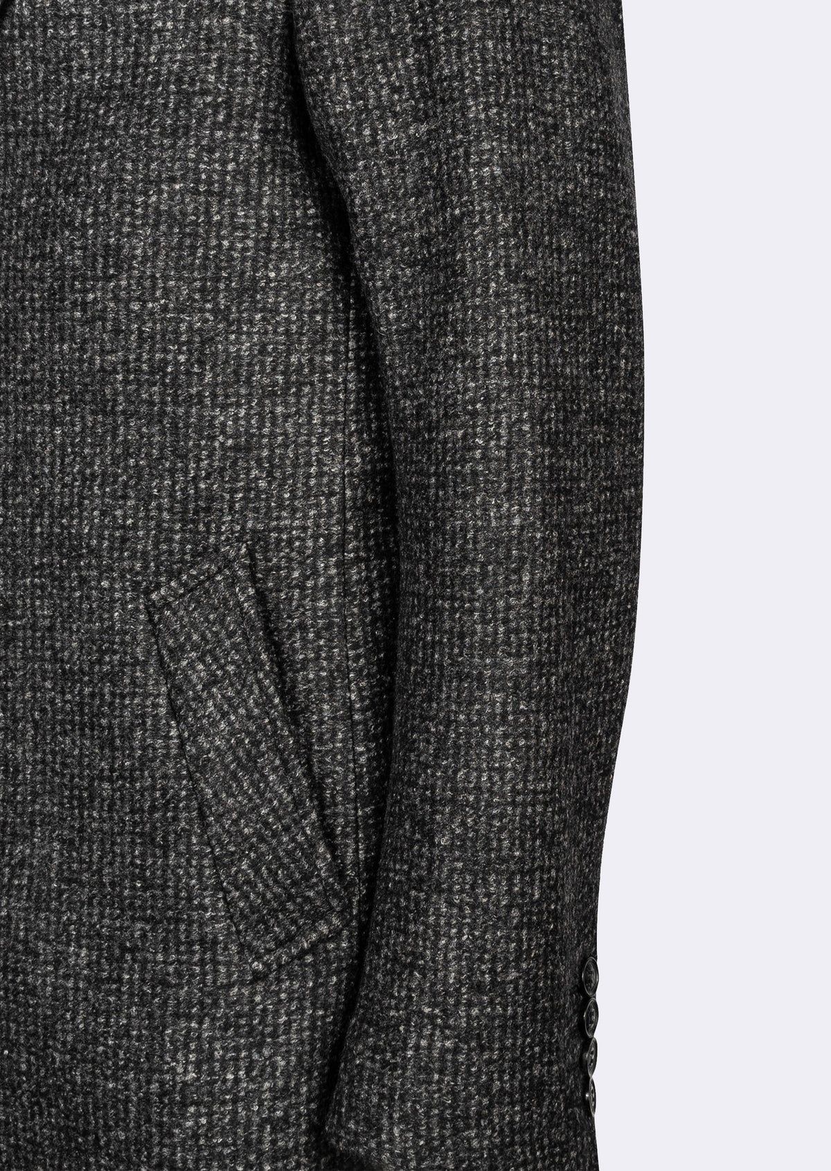 Anthracite Wool Coat