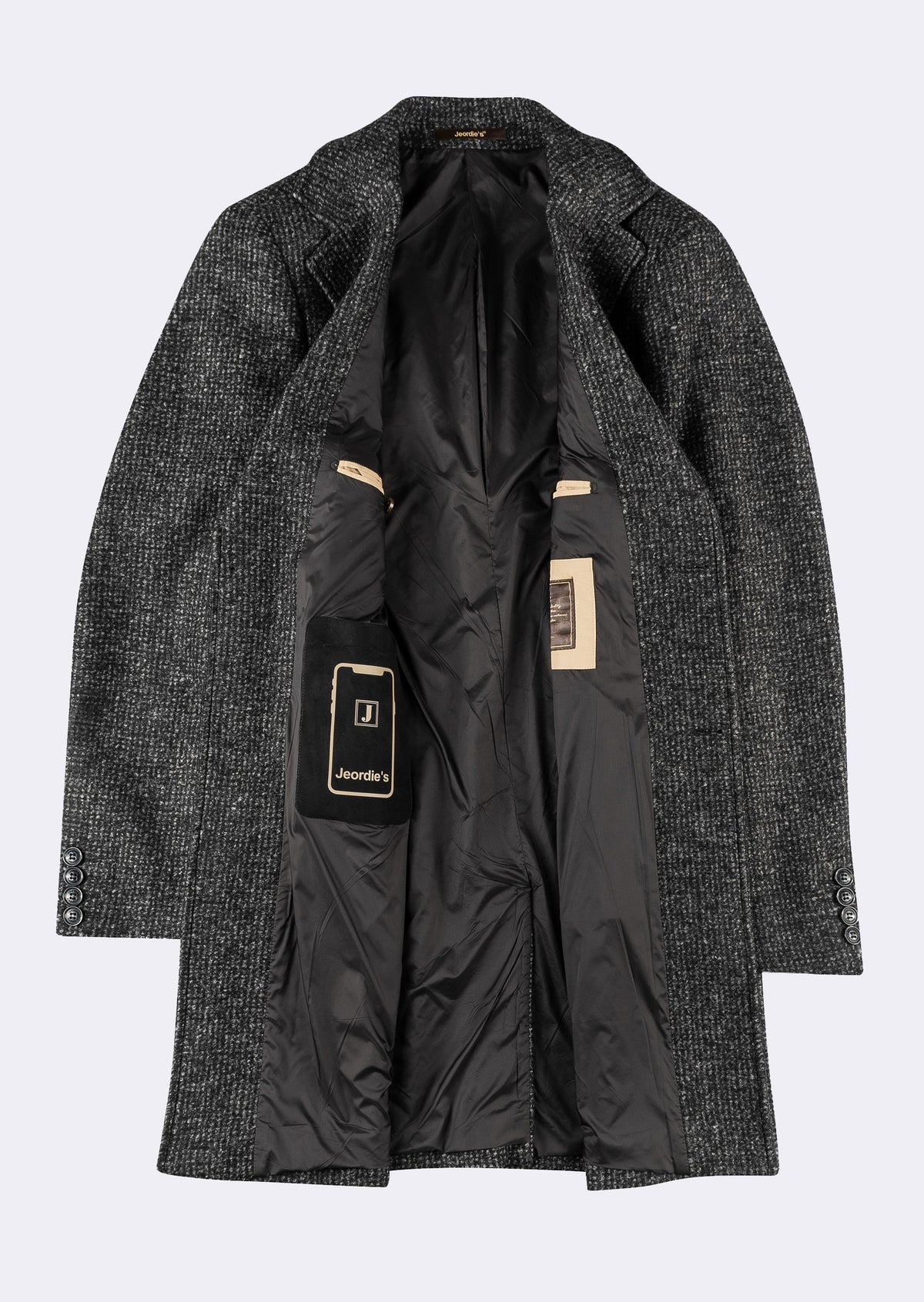 Anthracite Wool Coat