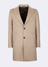Beige Wool Coat