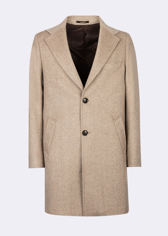 Beige Wool Coat