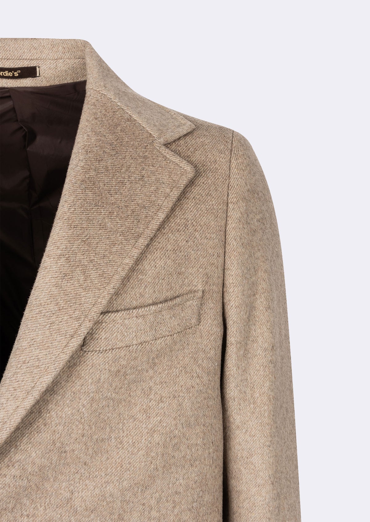 Beige Wool Coat
