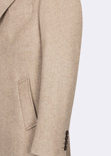 Beige Wool Coat