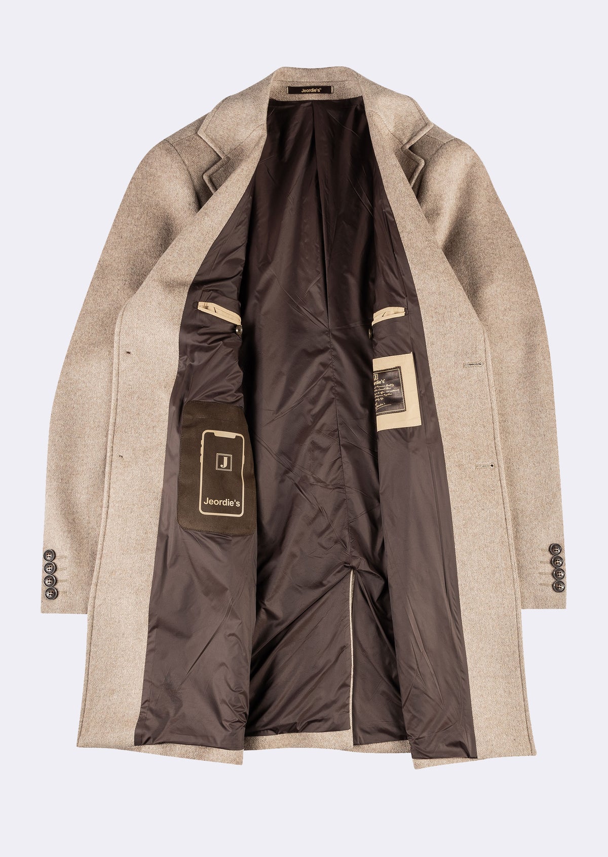 Beige Wool Coat