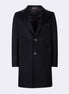 Navy Wool Coat