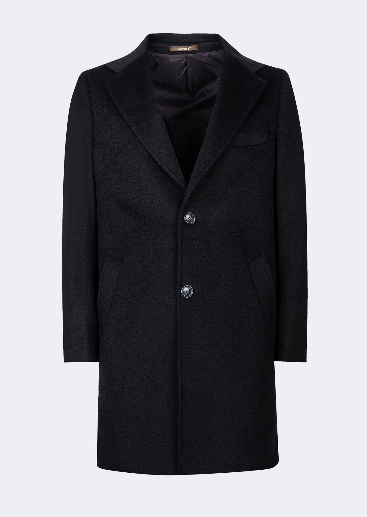 Navy Wool Coat