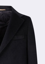 Navy Wool Coat