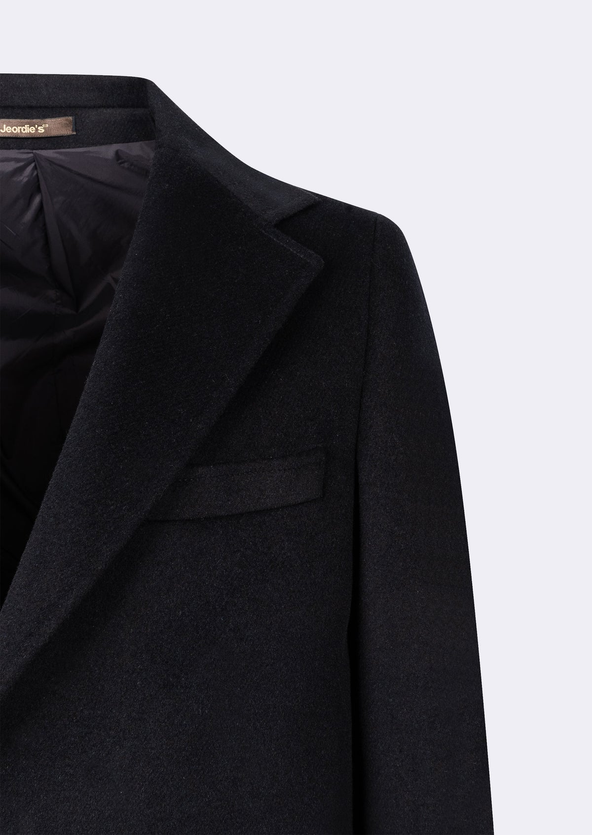 Navy Wool Coat