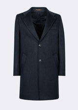 Royal Blue Wool Coat
