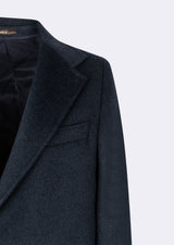 Royal Blue Wool Coat