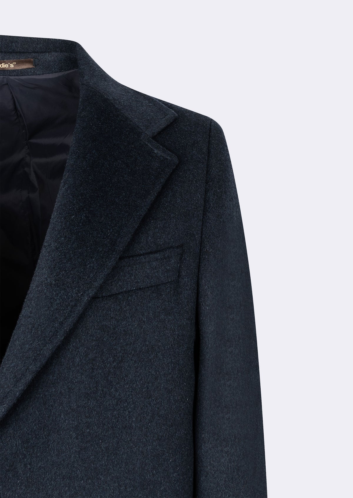 Royal Blue Wool Coat