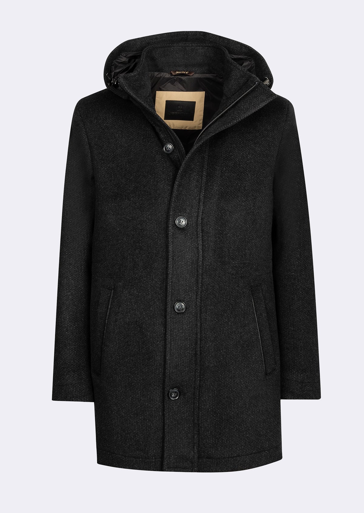 Anthracite Wool Coat