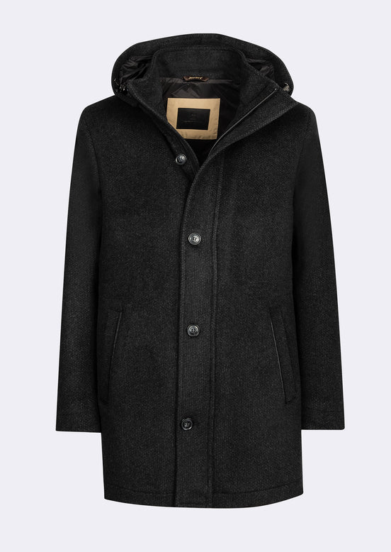 Anthracite Wool Coat