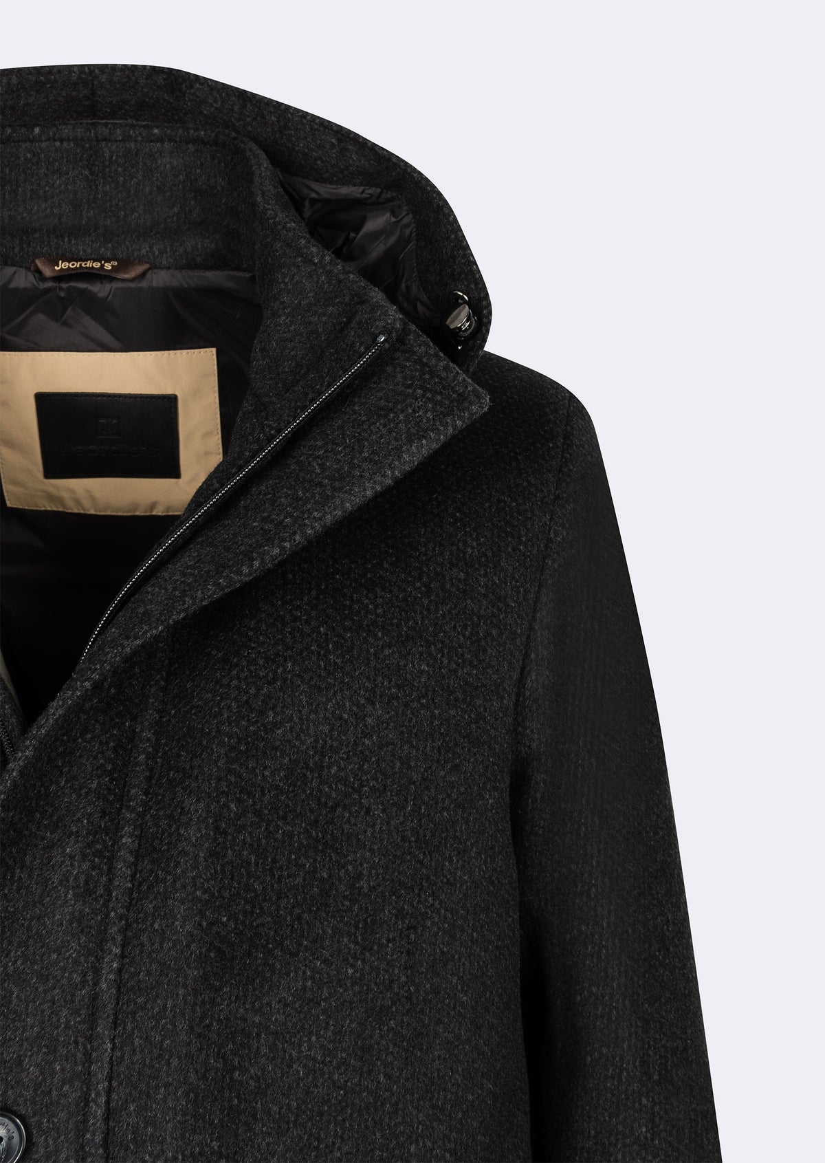 Anthracite Wool Coat