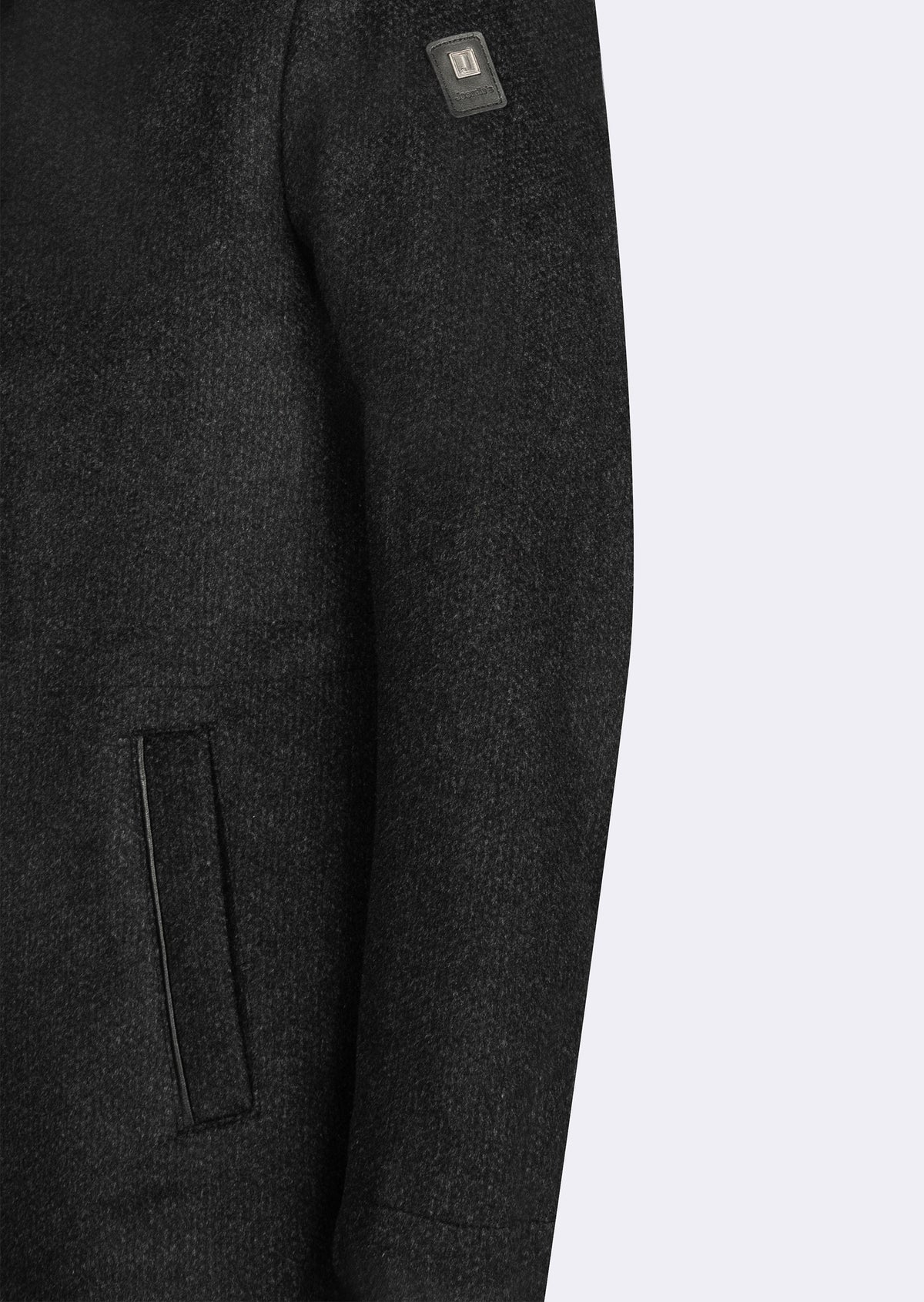 Anthracite Wool Coat