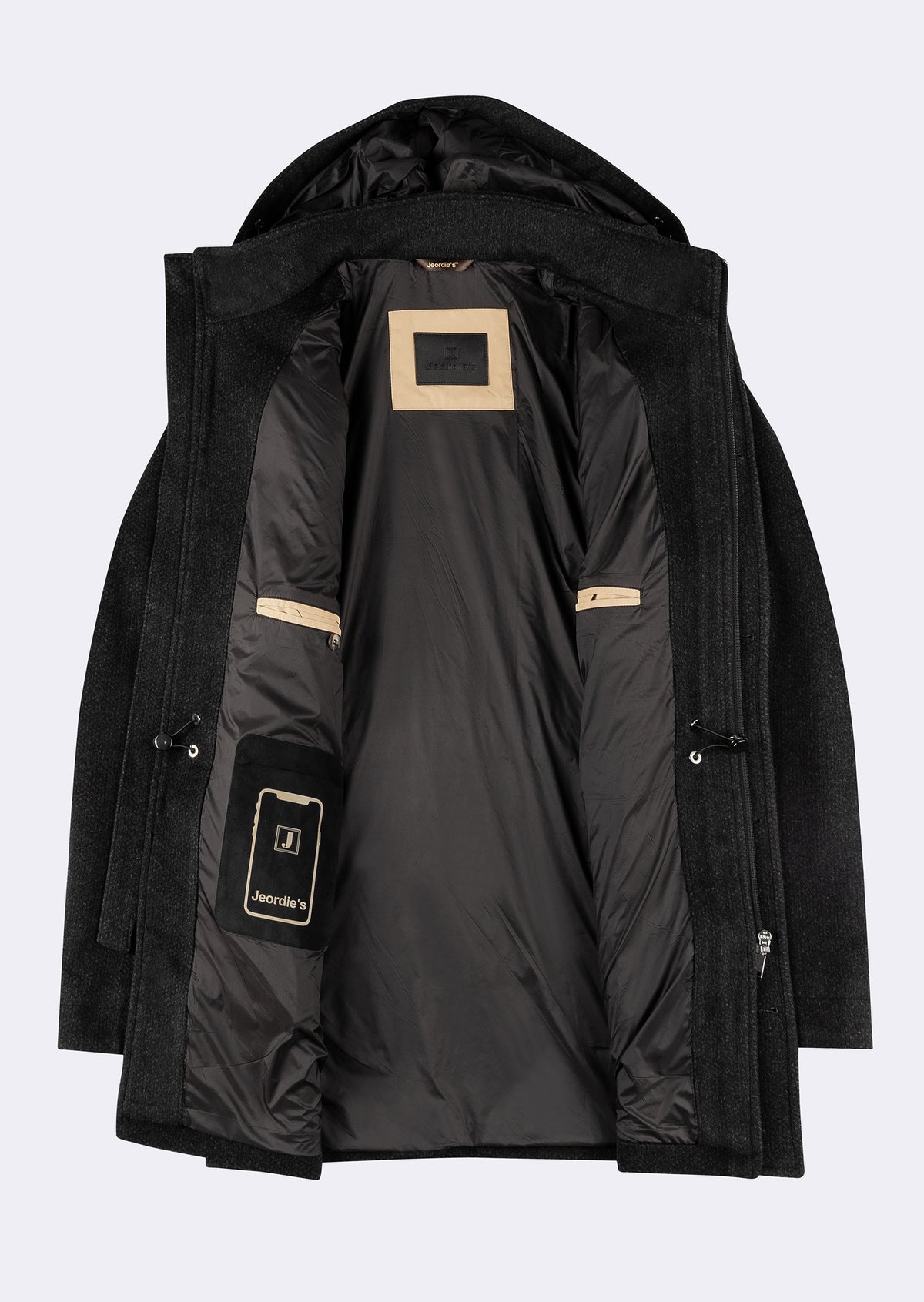 Anthracite Wool Coat