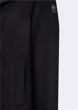 Navy Wool Coat