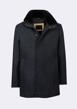 Anthracite Wool Coat