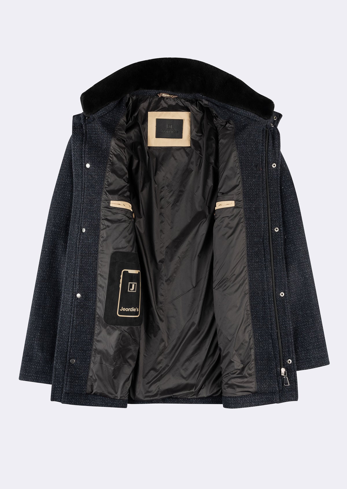 Anthracite Wool Coat