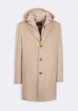 Beige Wool Coat