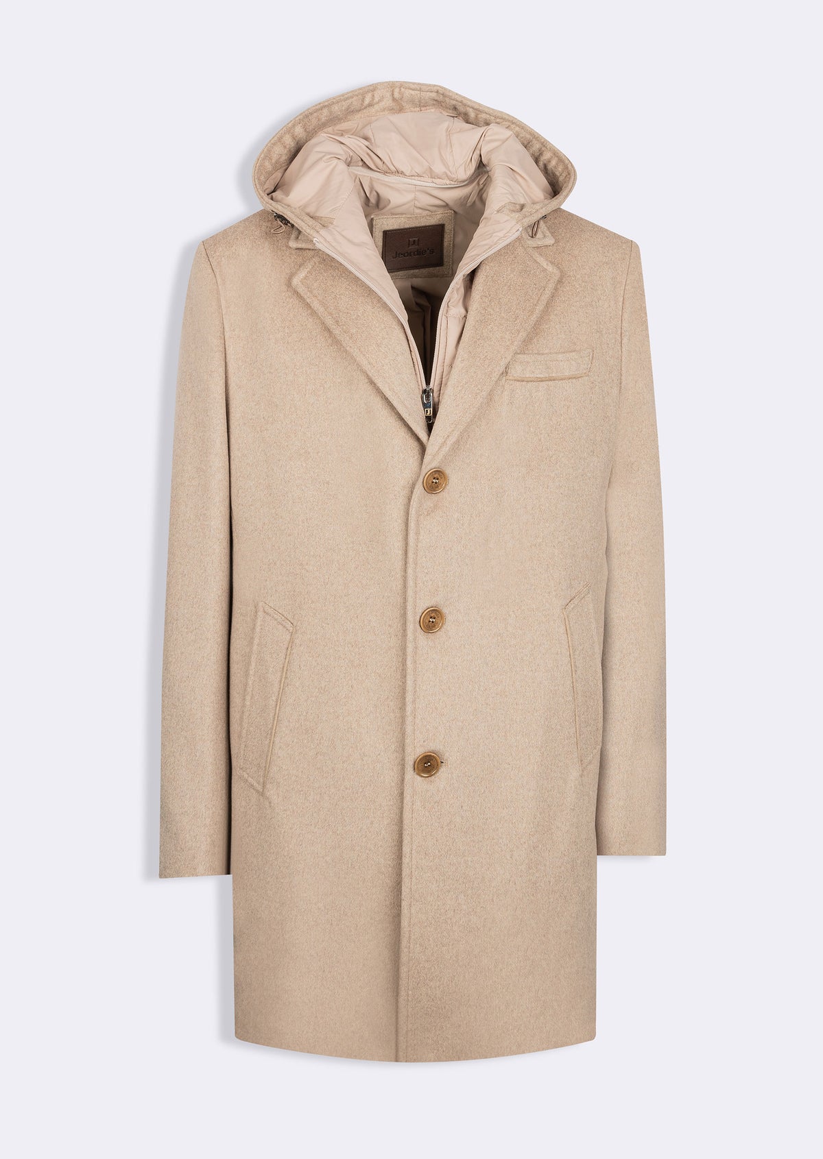 Beige Wool Coat