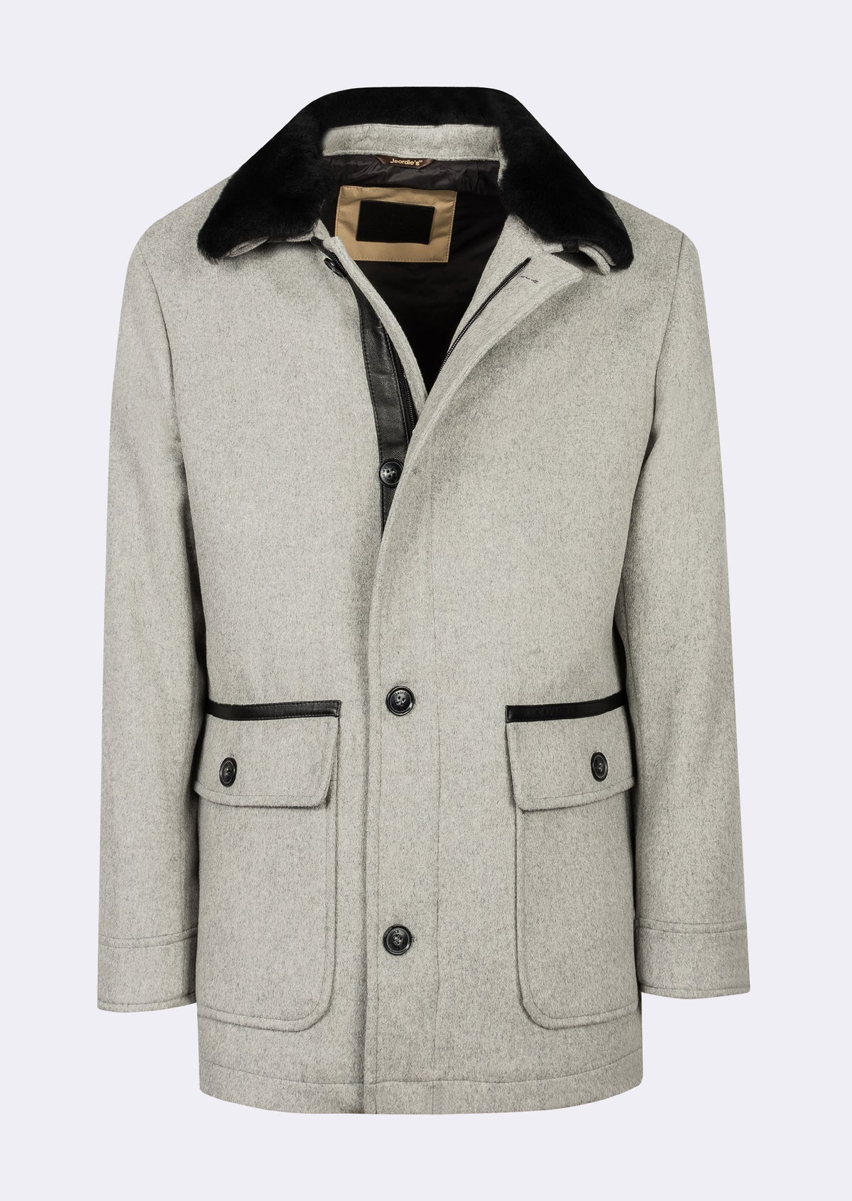 Grey Wool Coat