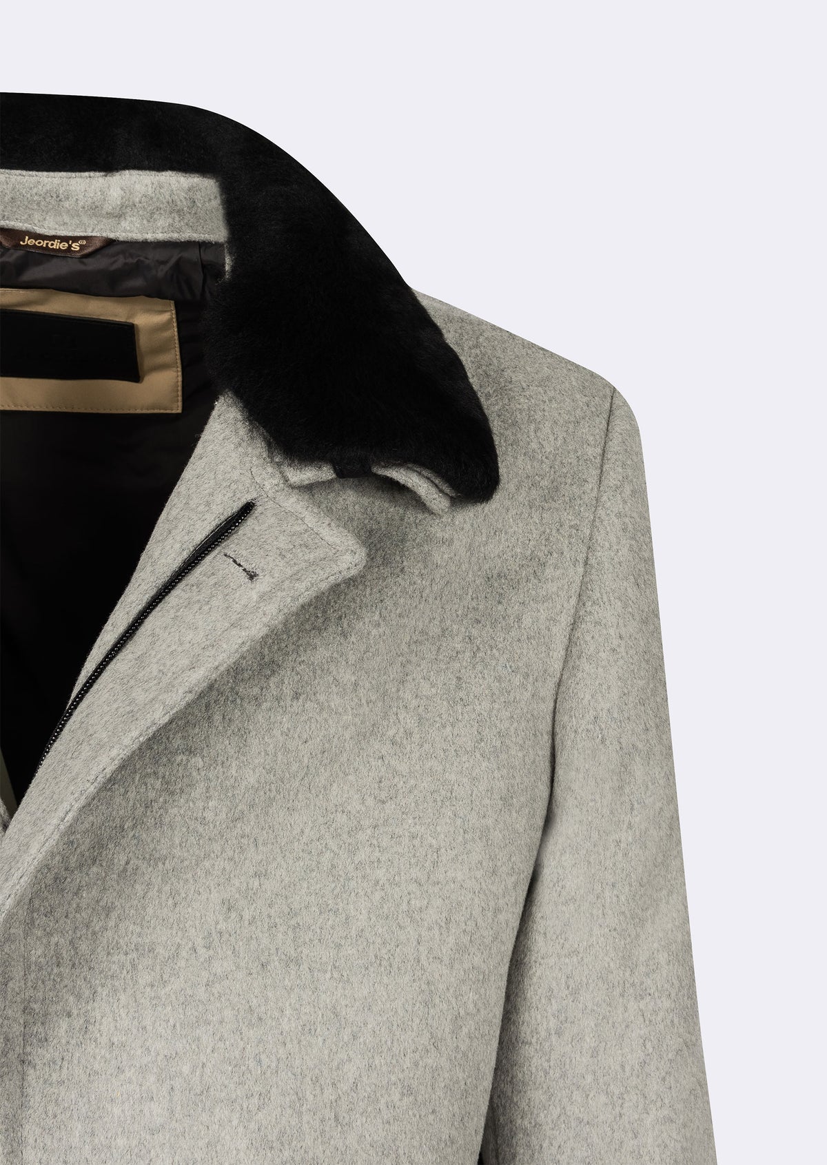 Grey Wool Coat