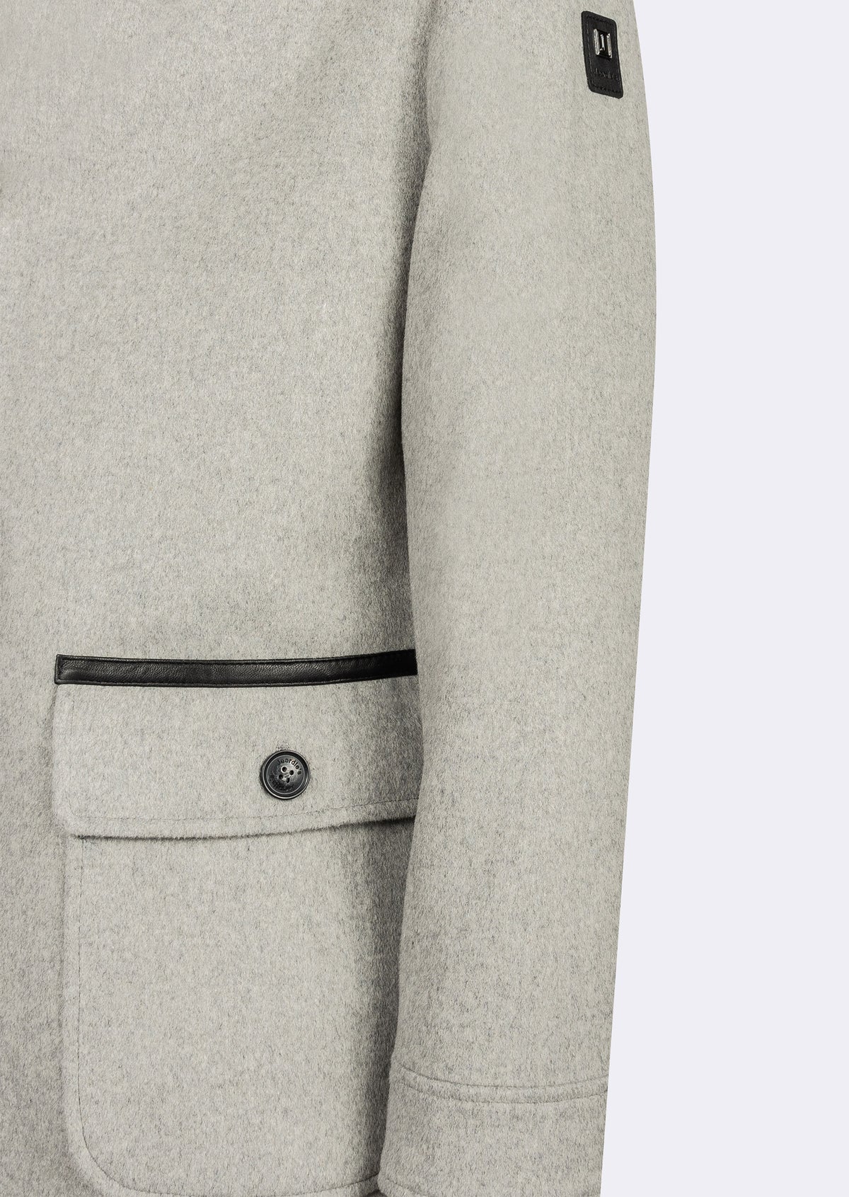 Grey Wool Coat