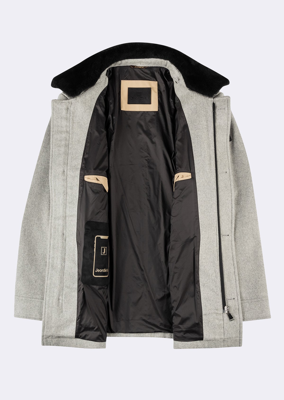 Grey Wool Coat