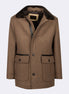 Taupe Wool Coat