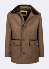 Taupe Wool Coat