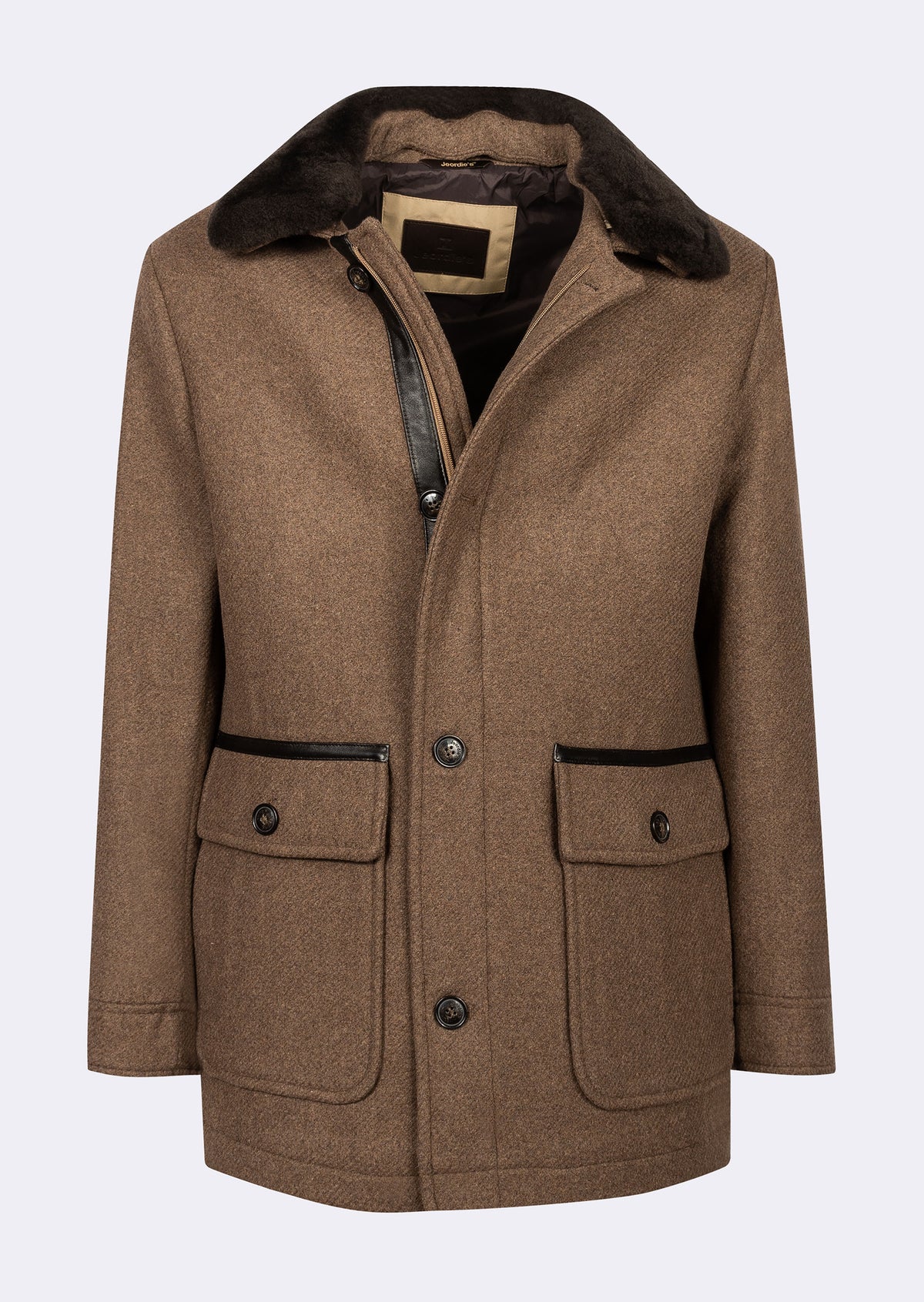 Taupe Wool Coat