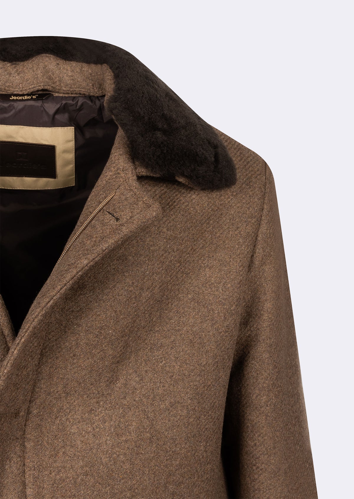 Taupe Wool Coat