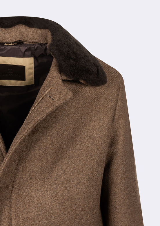 Taupe Wool Coat