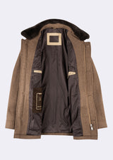 Taupe Wool Coat