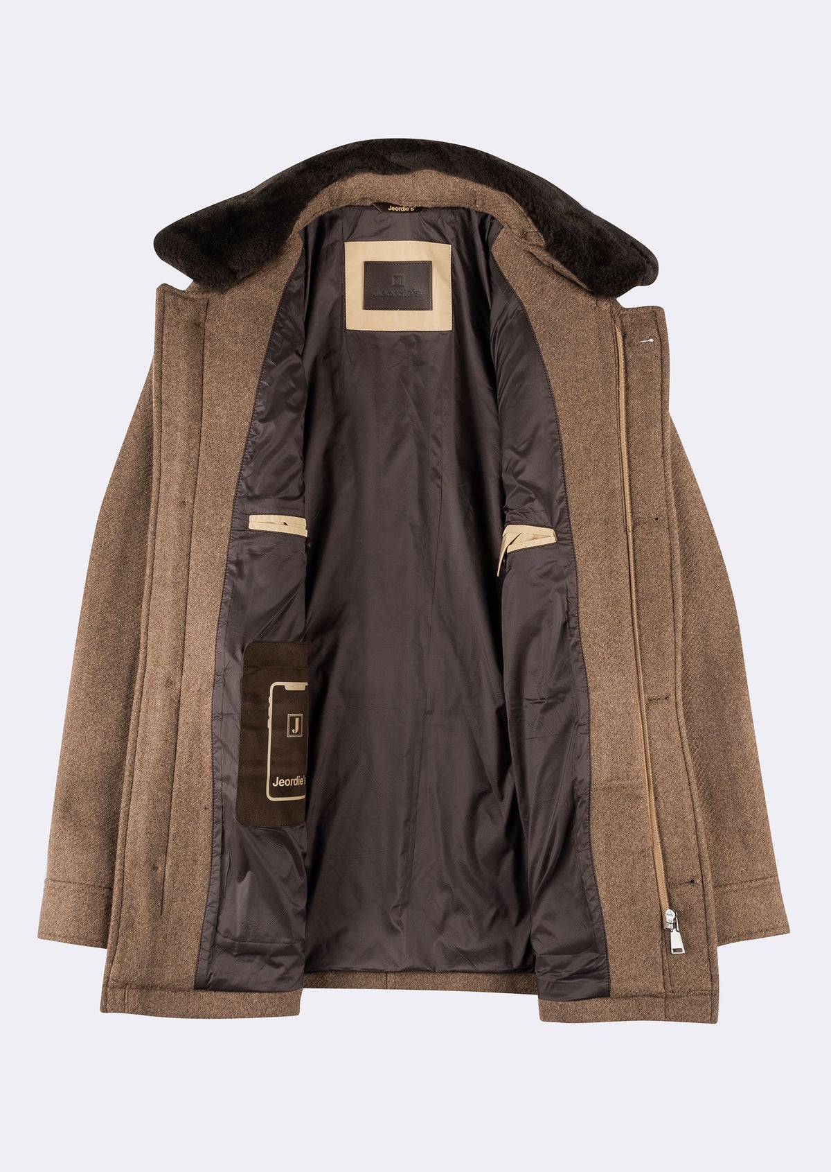Taupe Wool Coat