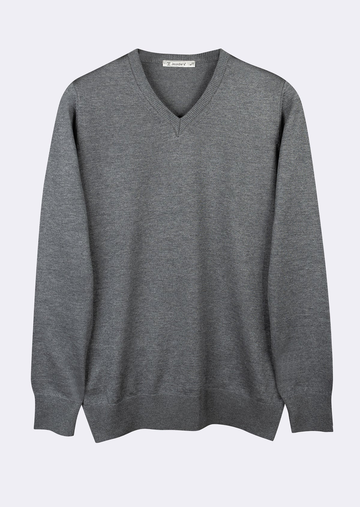 Dark Grey Melange Knitwear