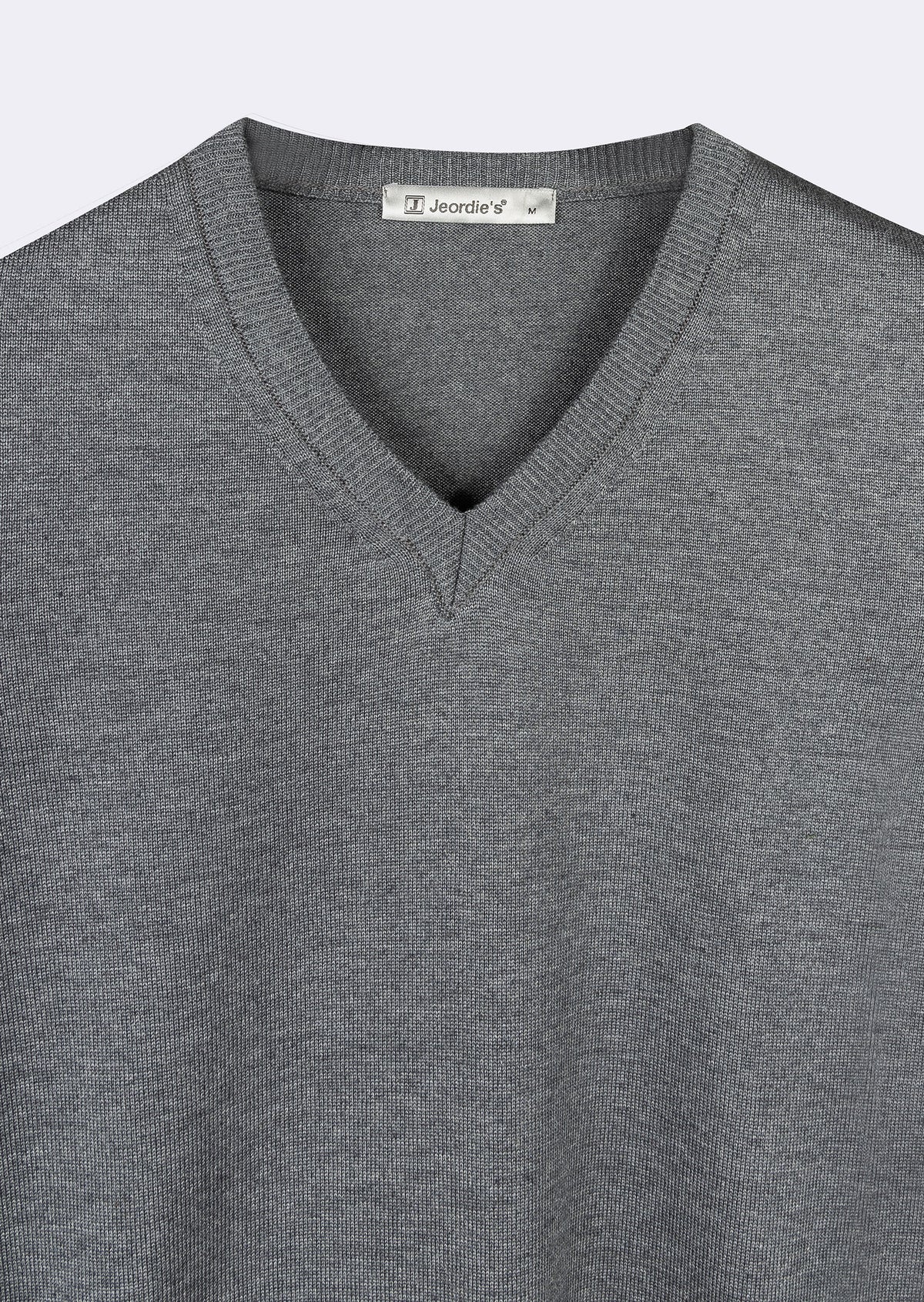 Dark Grey Melange Knitwear