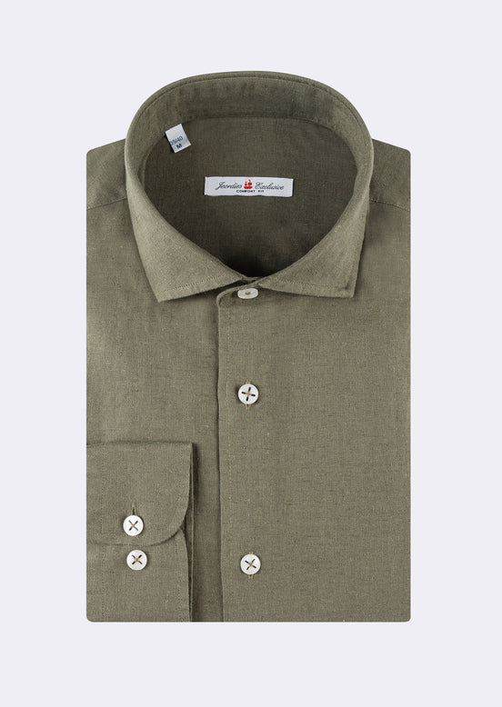 Khaki Long Sleeve Shirt