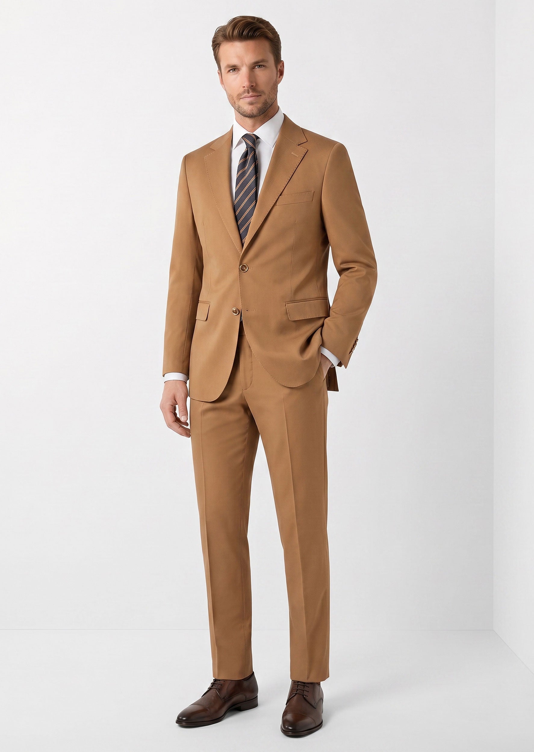 Taupe Suit