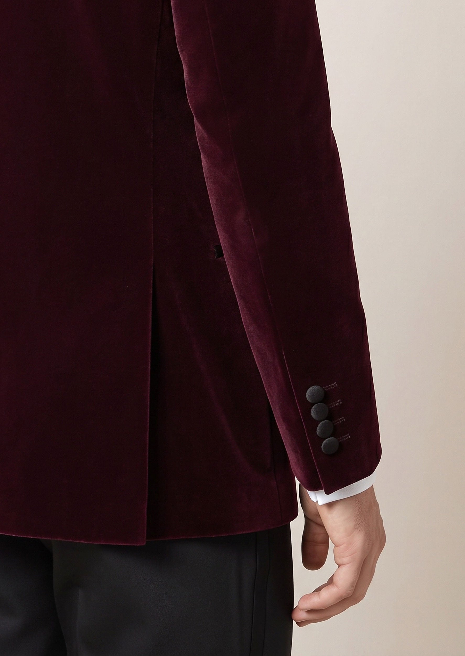 Burgundy Tuxedo
