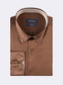Brown Long Sleeve Shirt