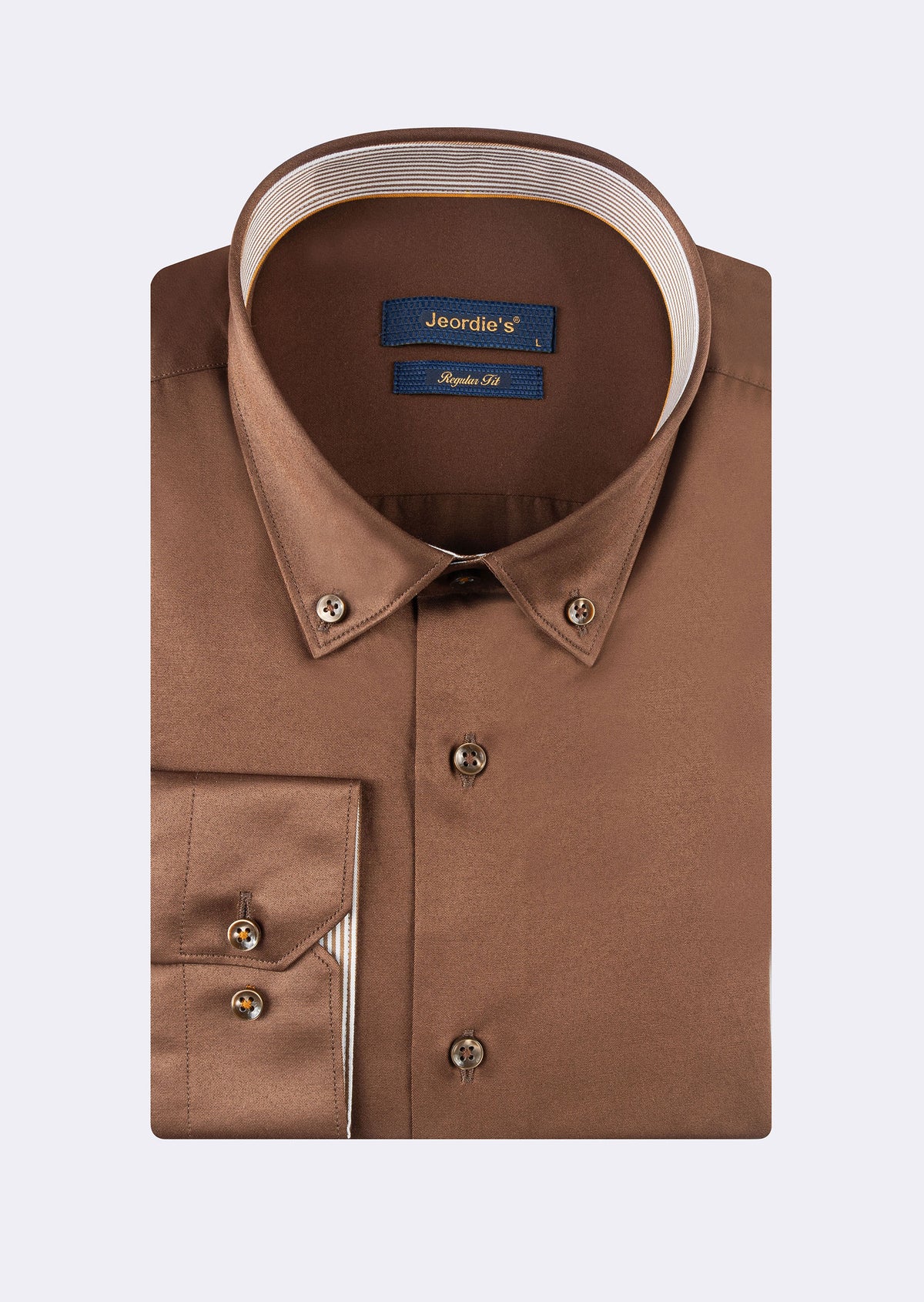 Brown Long Sleeve Shirt